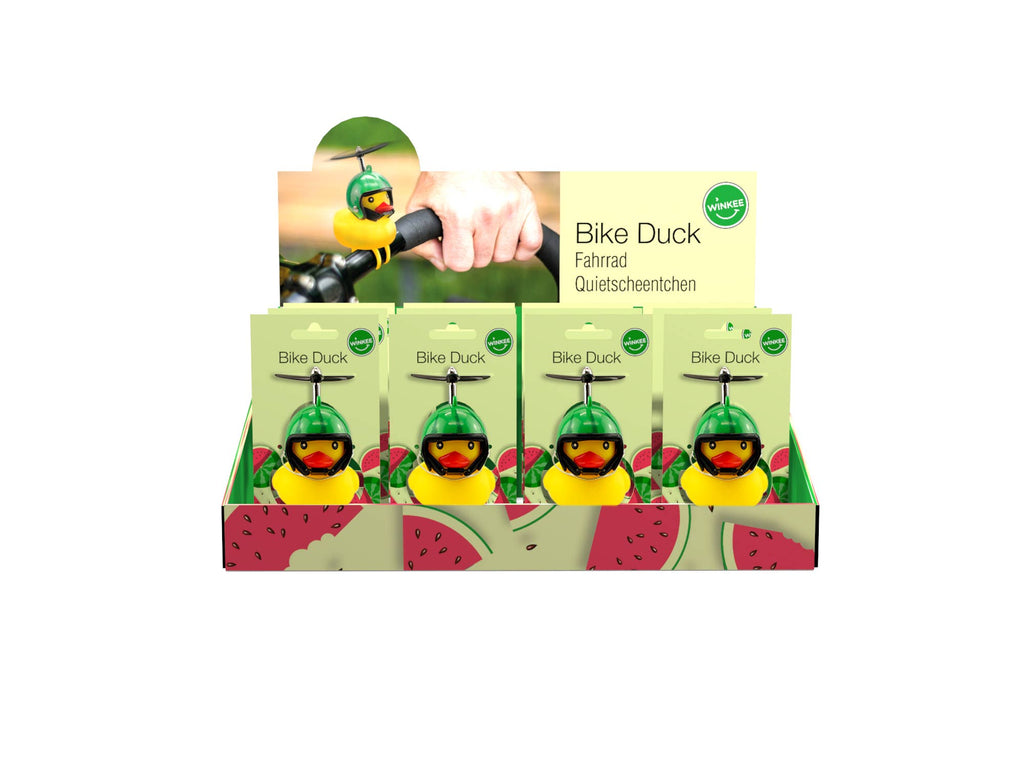 Canard pour guidon de vélo avec Casque Pastèque