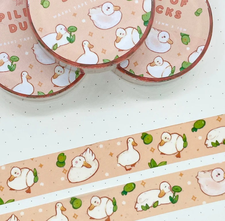 Enten-Washi-Tape „Haufen Enten“