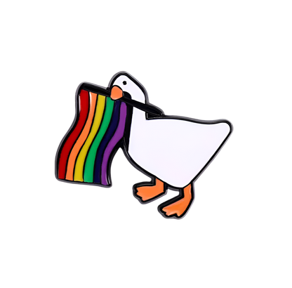 LGBT-Flaggen-Enten-Stifte