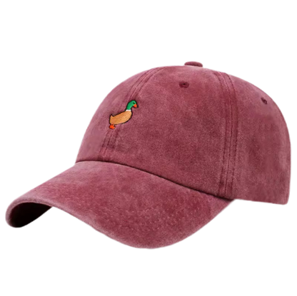 Embroidered Mallard Duck Cap