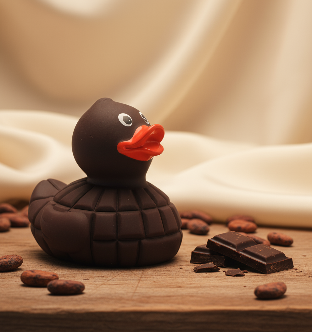 Schokoriegel-Ente