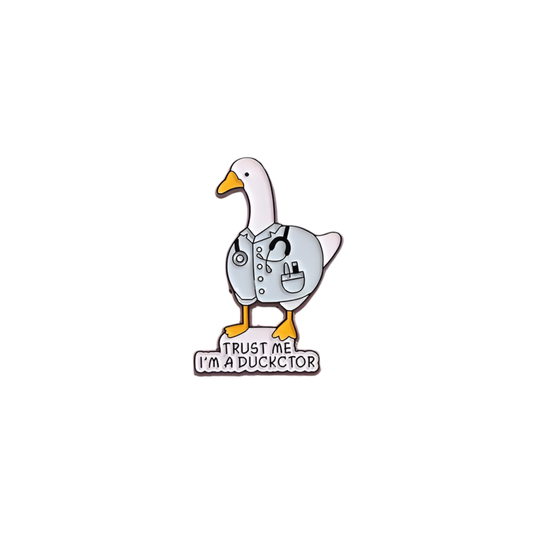 Pin's Canard Blanc Ducktor