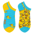 Kurze Socken mit Entenmotiv