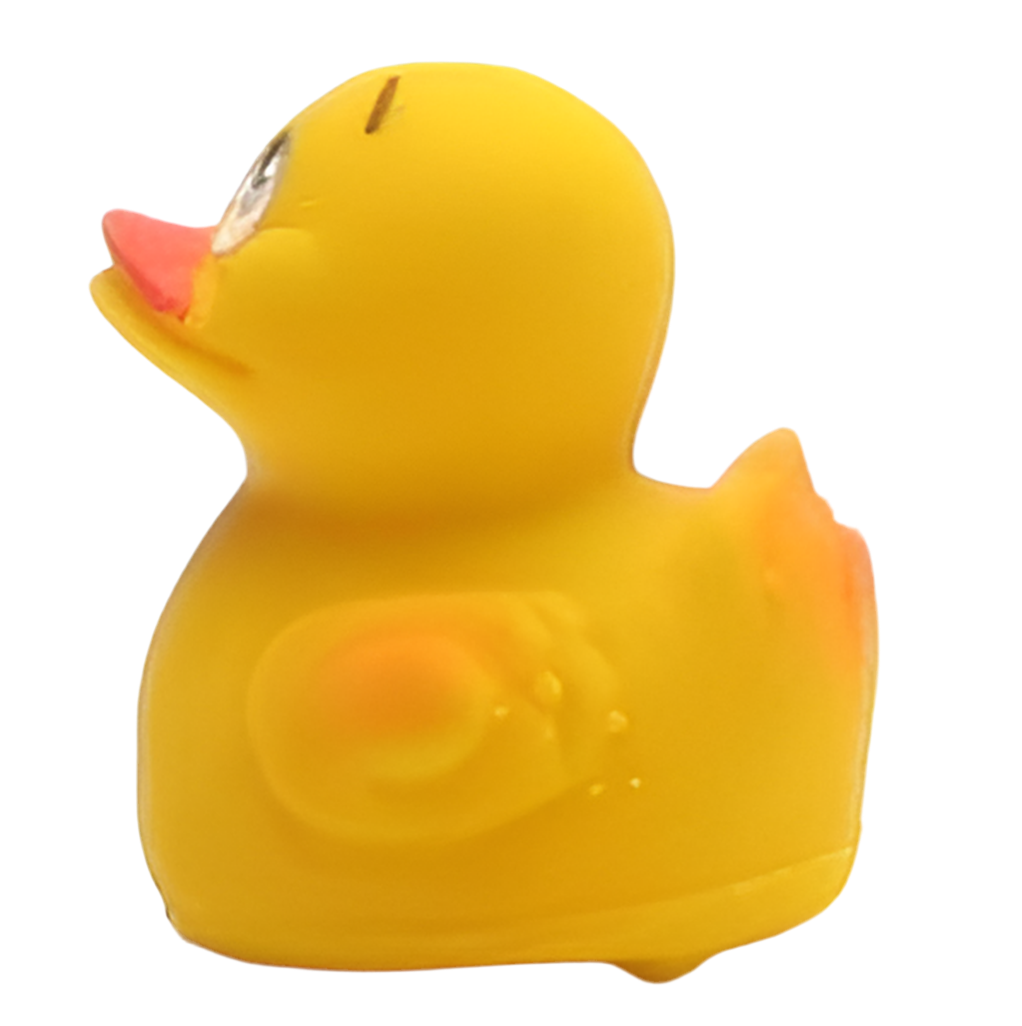 Kleine gelbe Ente