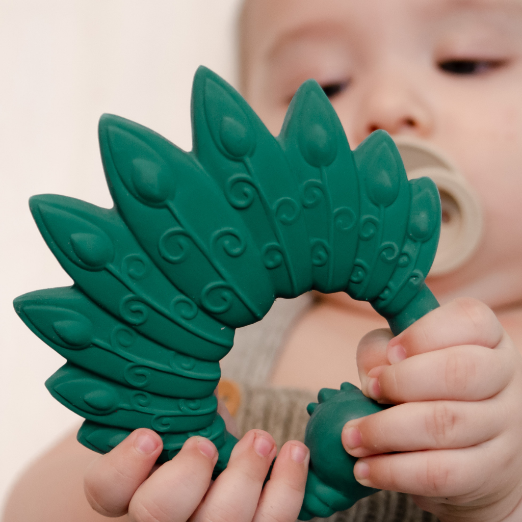 Beißring „Grüner Pfau“