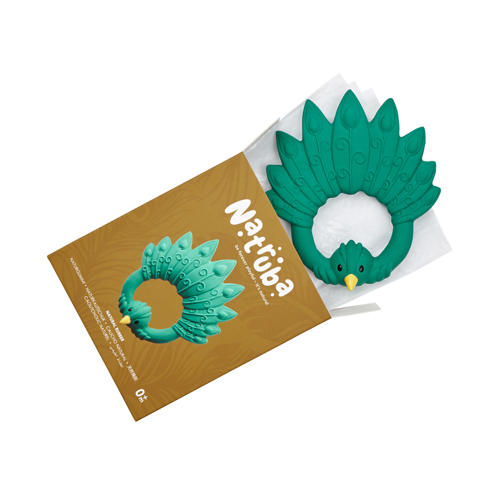Beißring „Grüner Pfau“