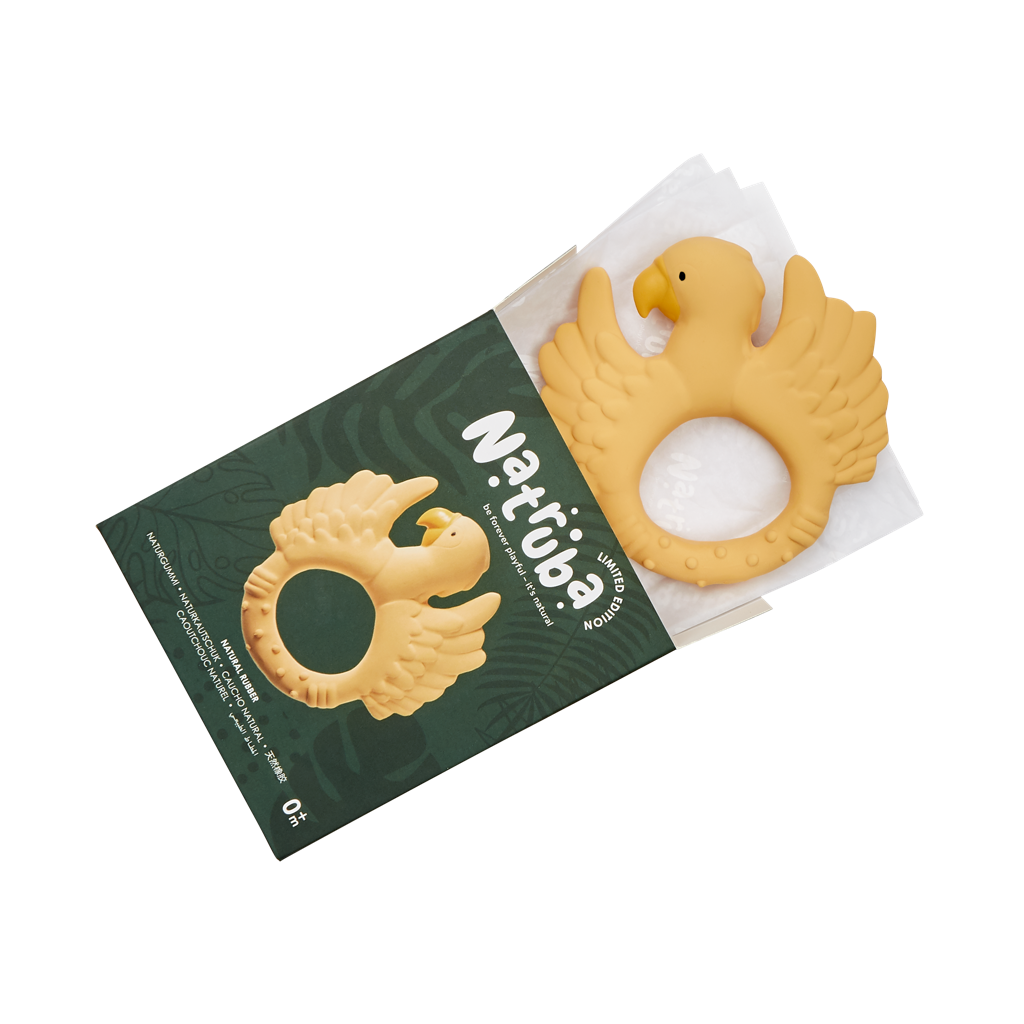 Anneau de Dentition Perroquet Jaune