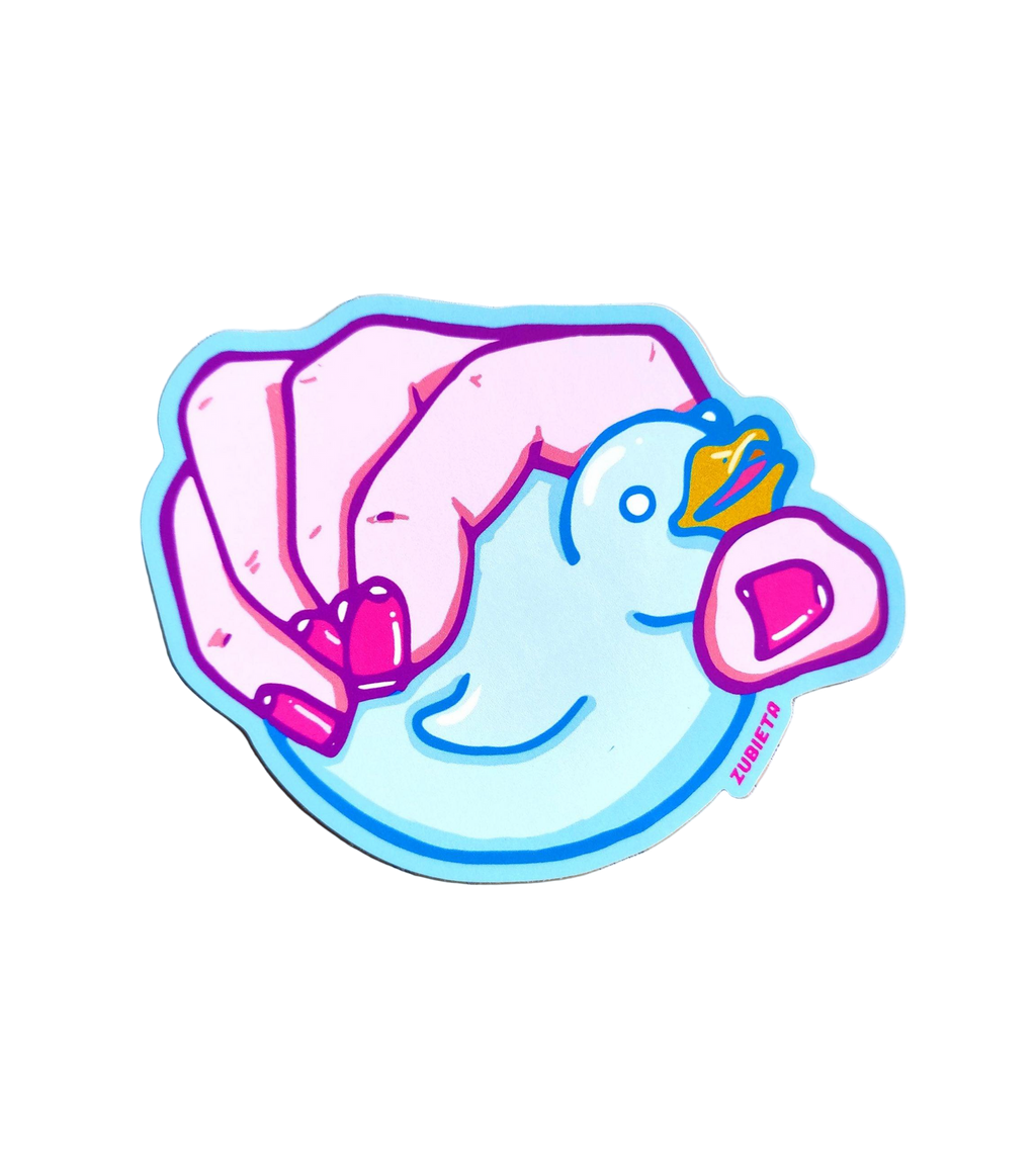 Duckies Entenaufkleber