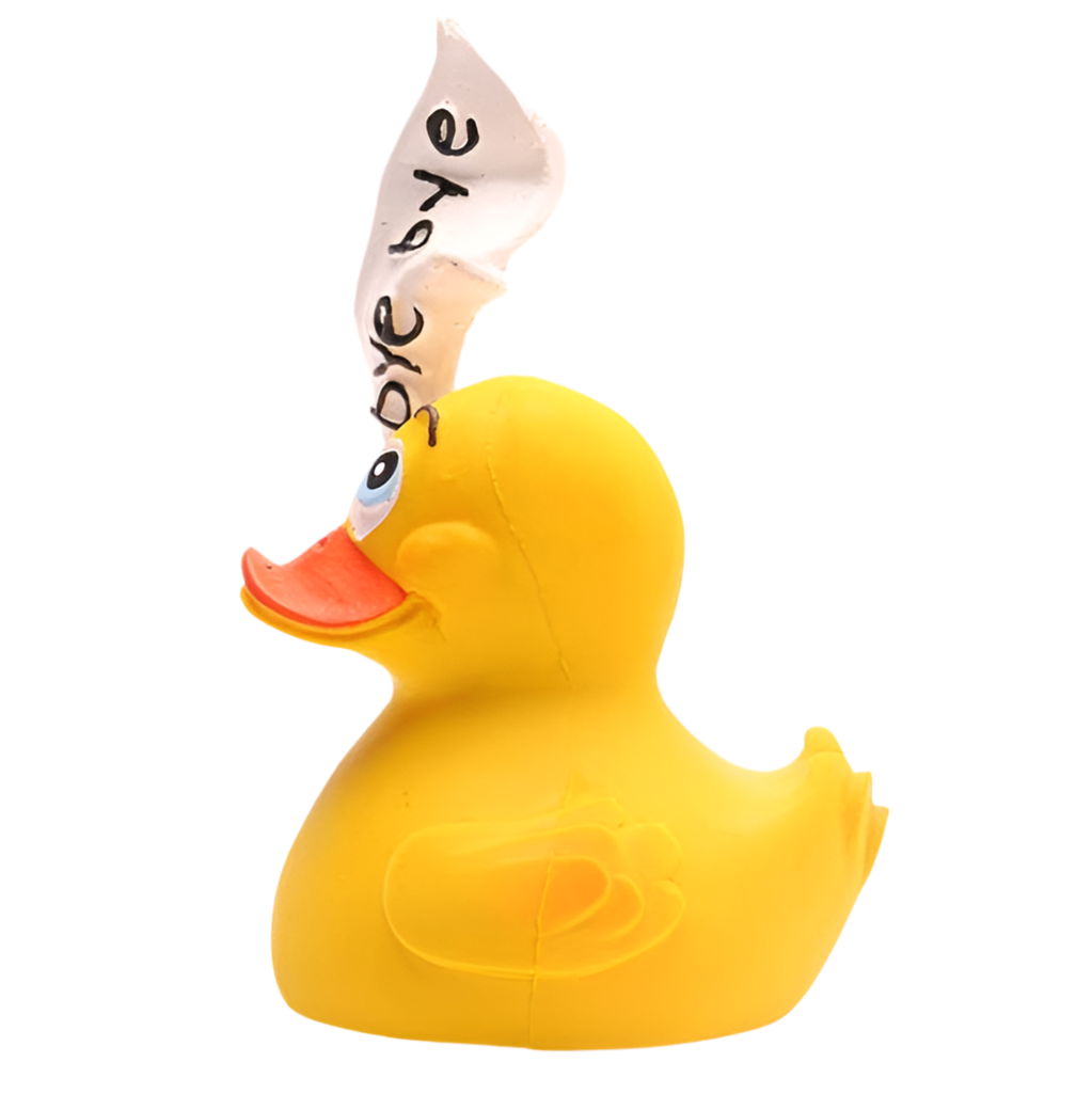 Ente auf Wiedersehen