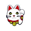 Pin's Chat Chanceux Tête
