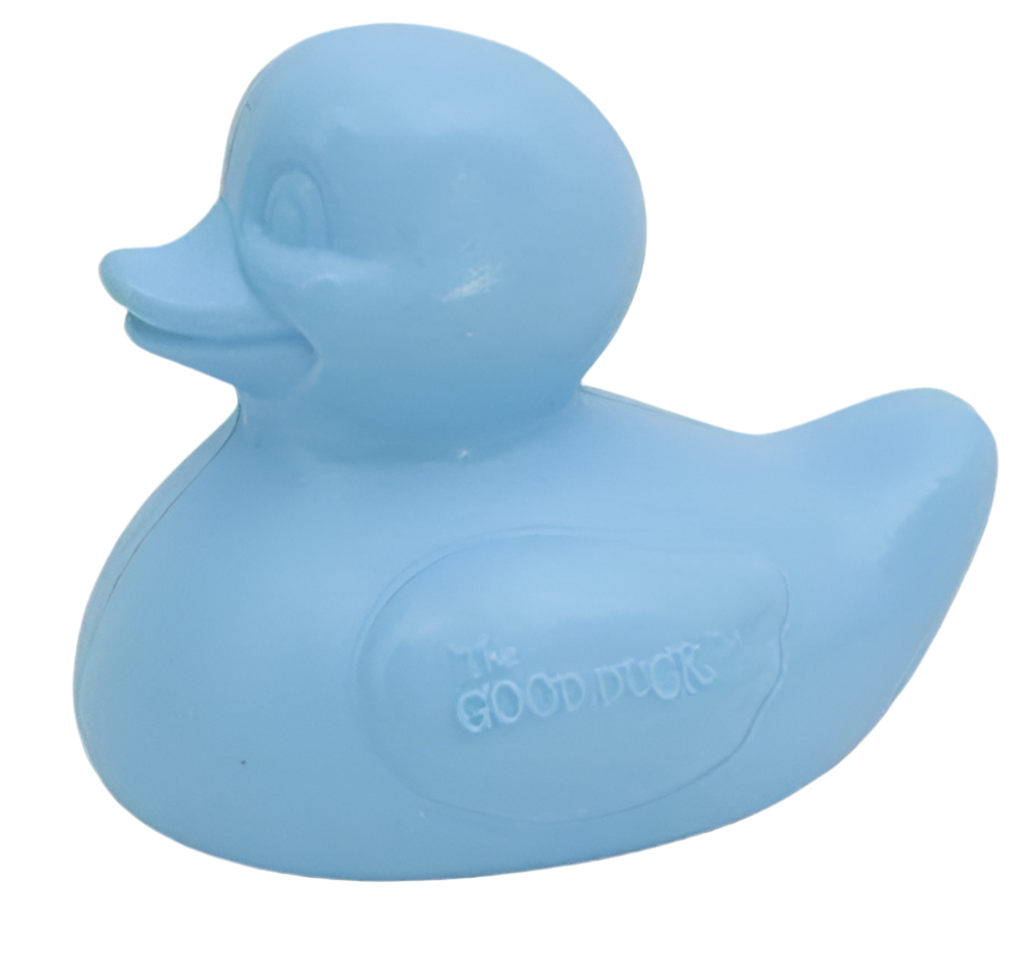 Blaue Ente, die gute Ente