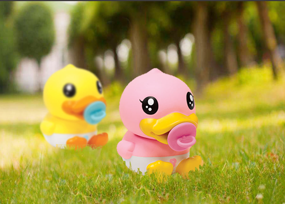 Pink baby duck duck