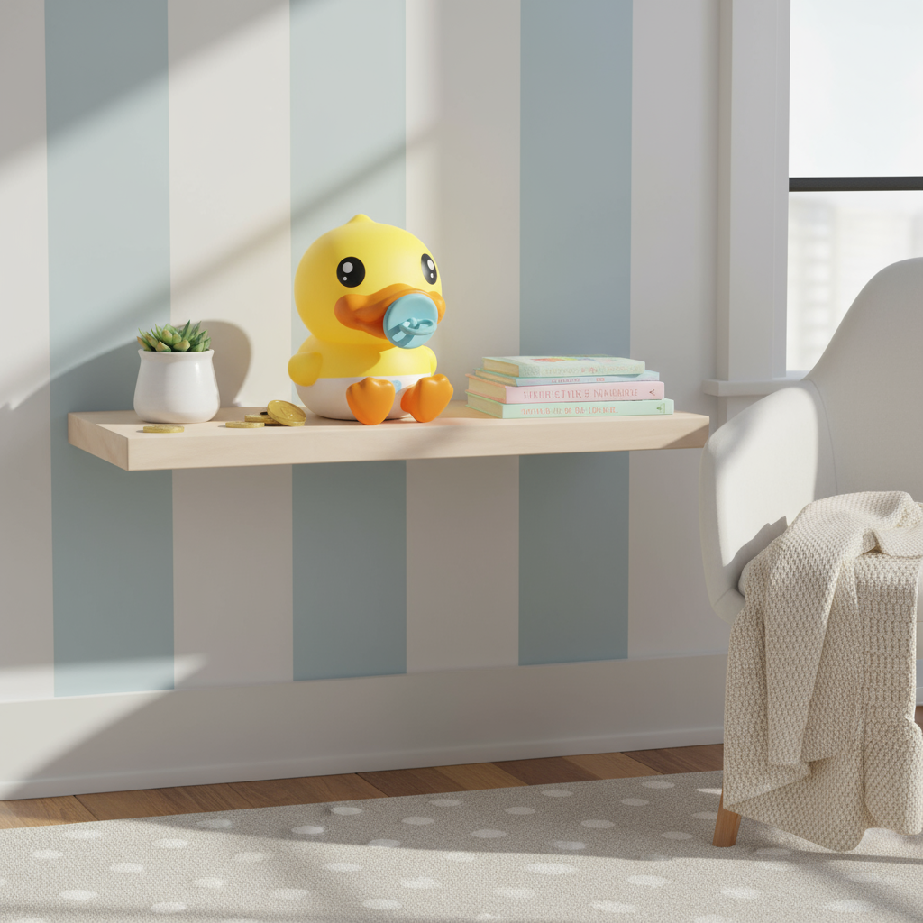 Gelbe Baby-Enten-Sparbüchse