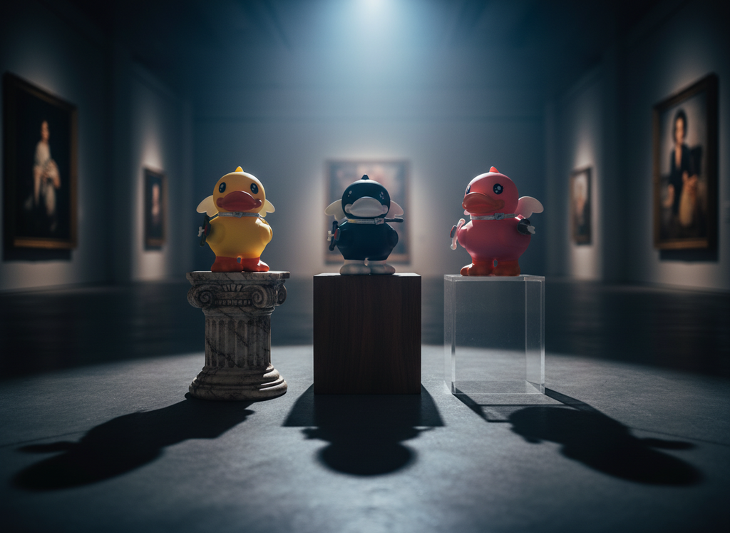 Cupid black duck duck