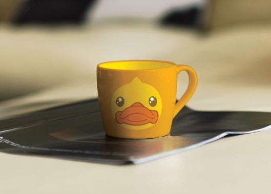 Gelbe Enten-Tasse