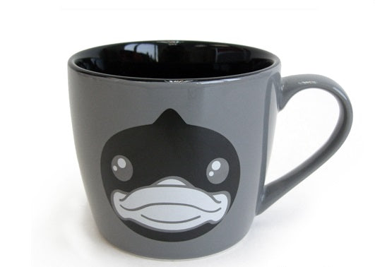 Schwarze Enten-Tasse