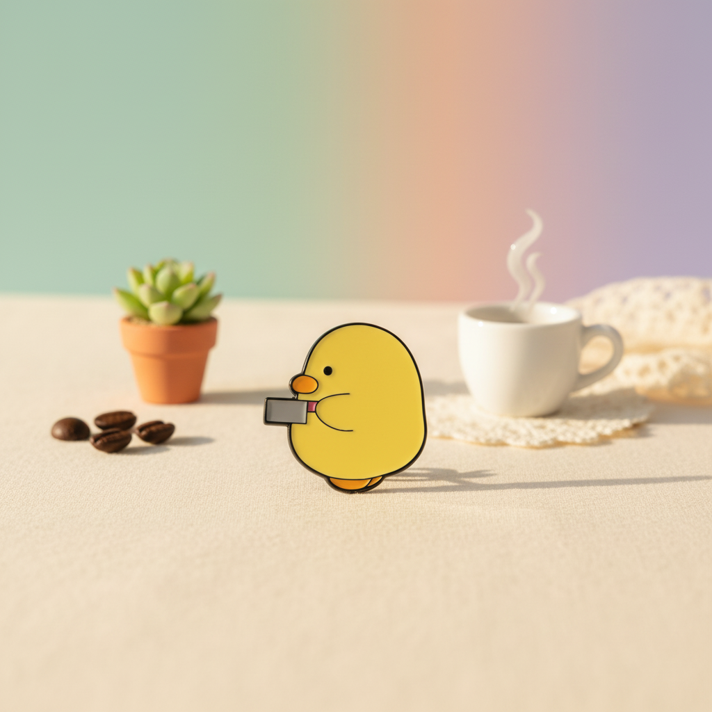 Yellow Duck Pines Knife