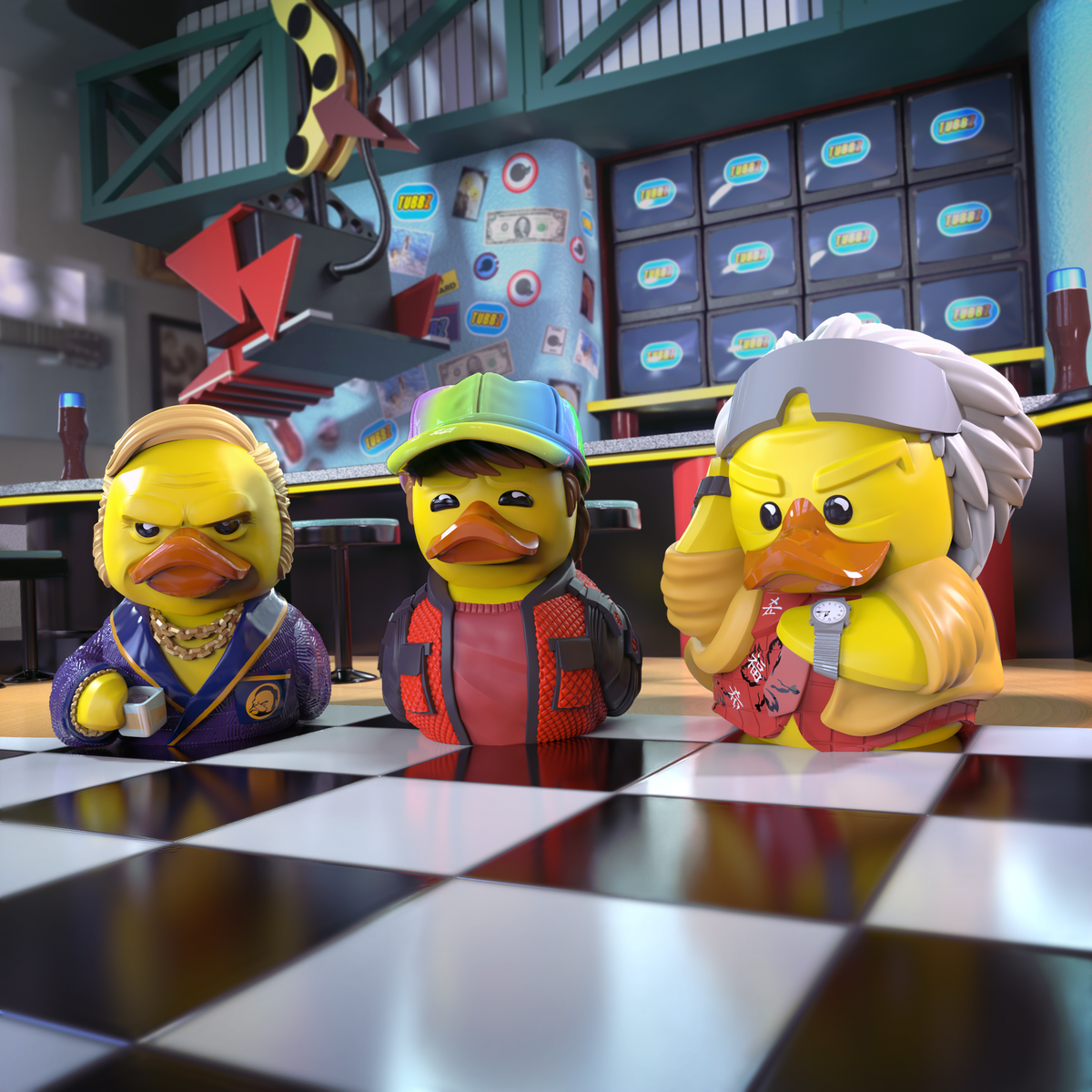 Canards Retour vers le futur – vue produit 1