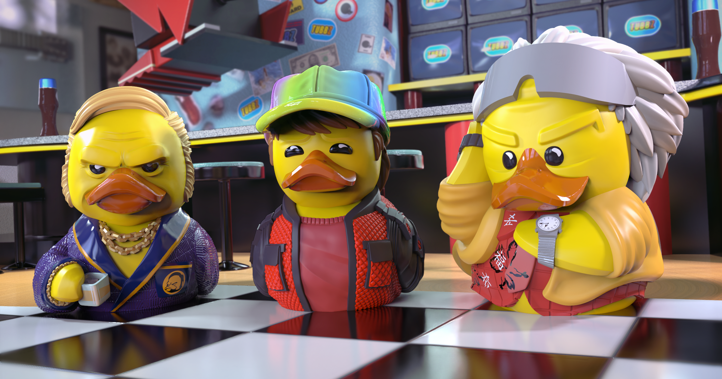 Canards Retour vers le futur – vue produit 2