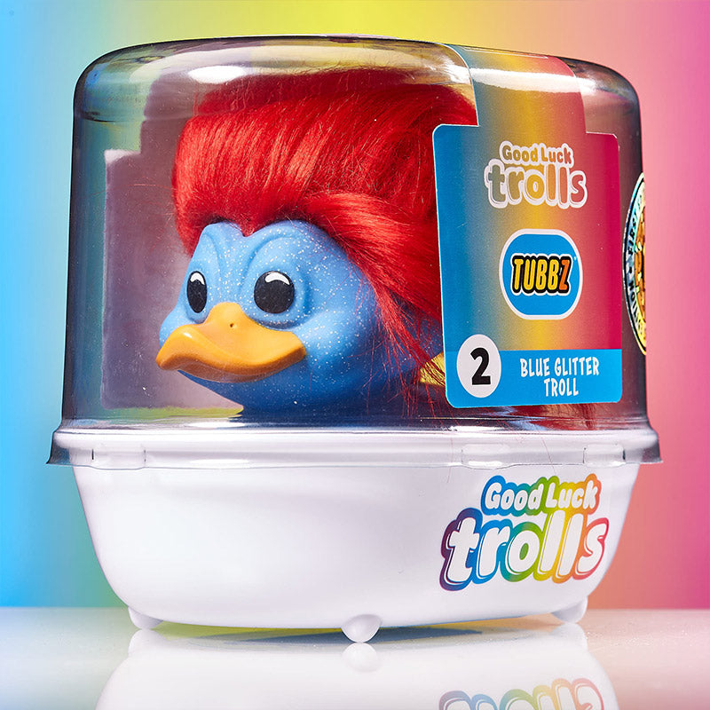 Duck Glitter Troll (First Edition)