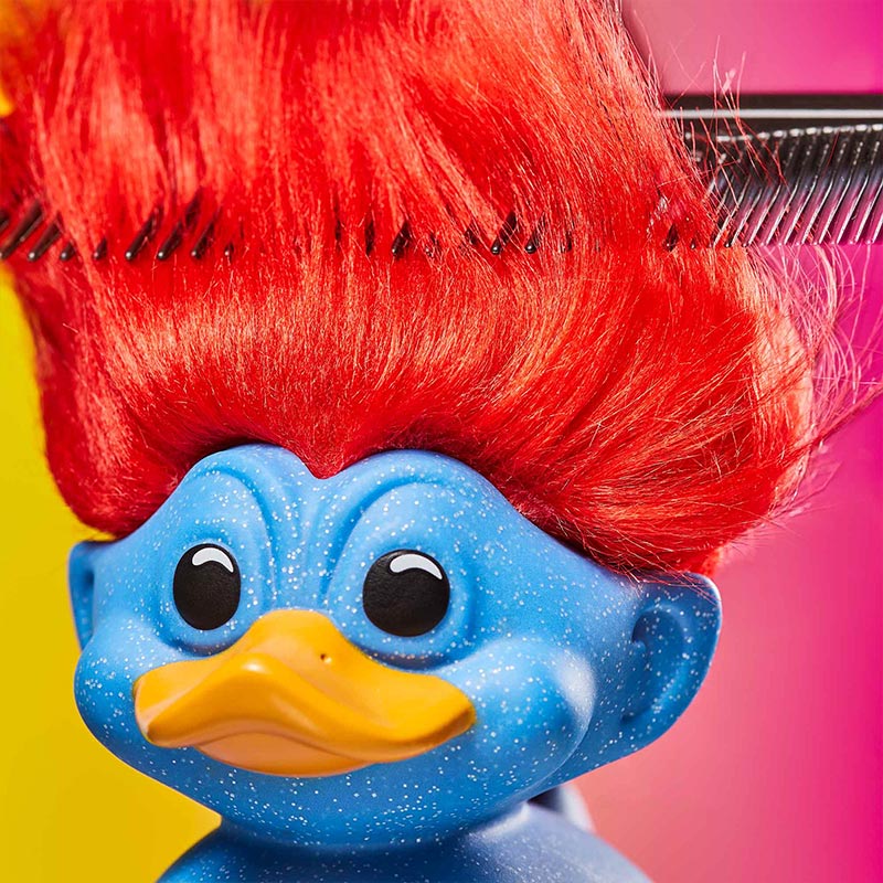 Duck Glitter Troll (First Edition)