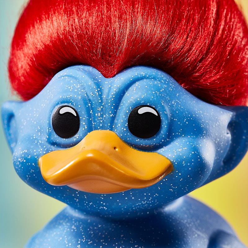 Duck Glitter Troll (First Edition)