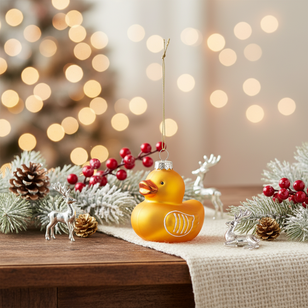 Ente Weihnachtskugel