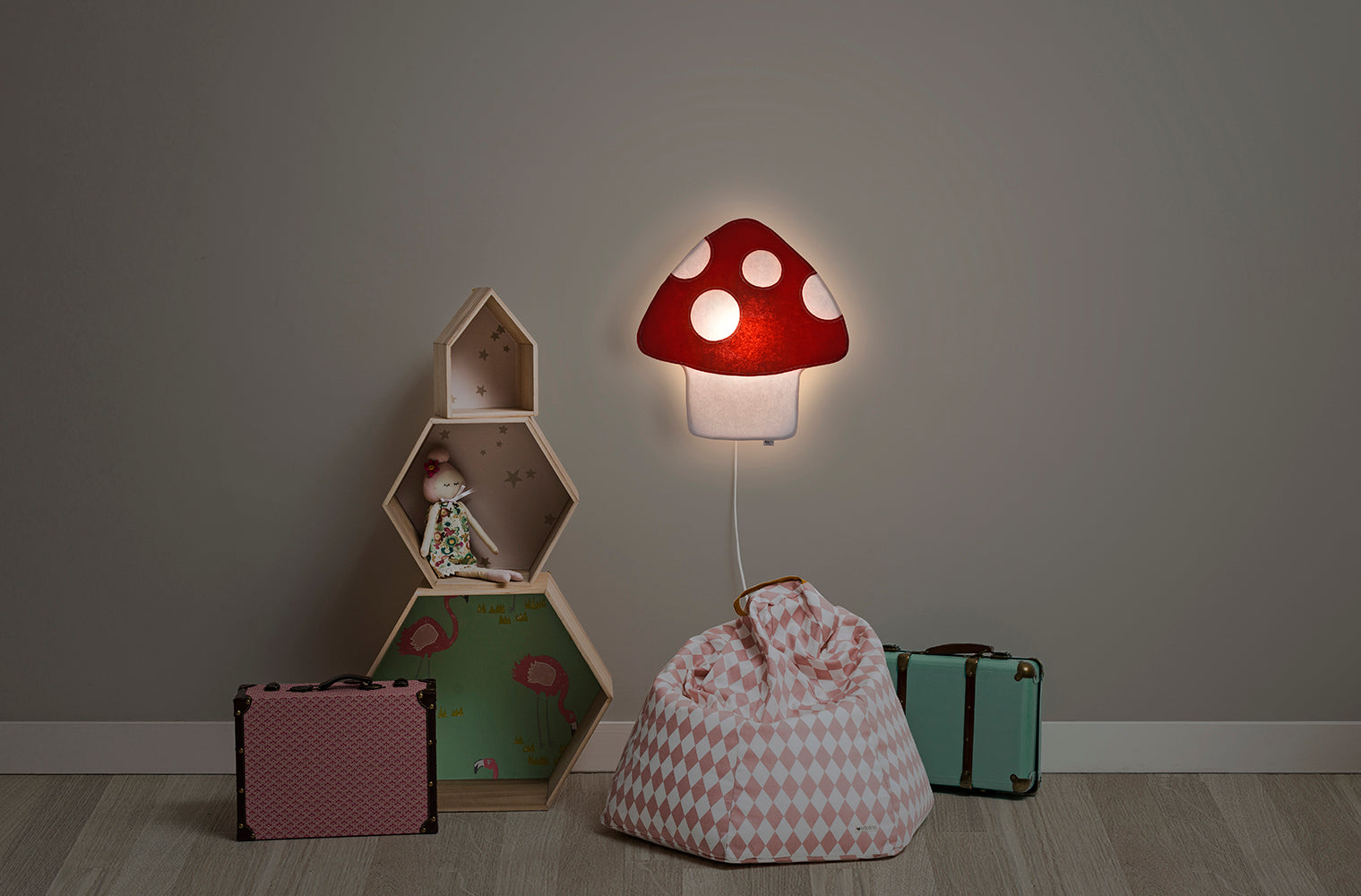 Applique Soft Light Champignon