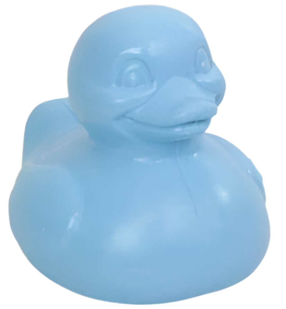 Blaue Ente, die gute Ente