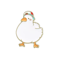 Weiße Entenmützennadel