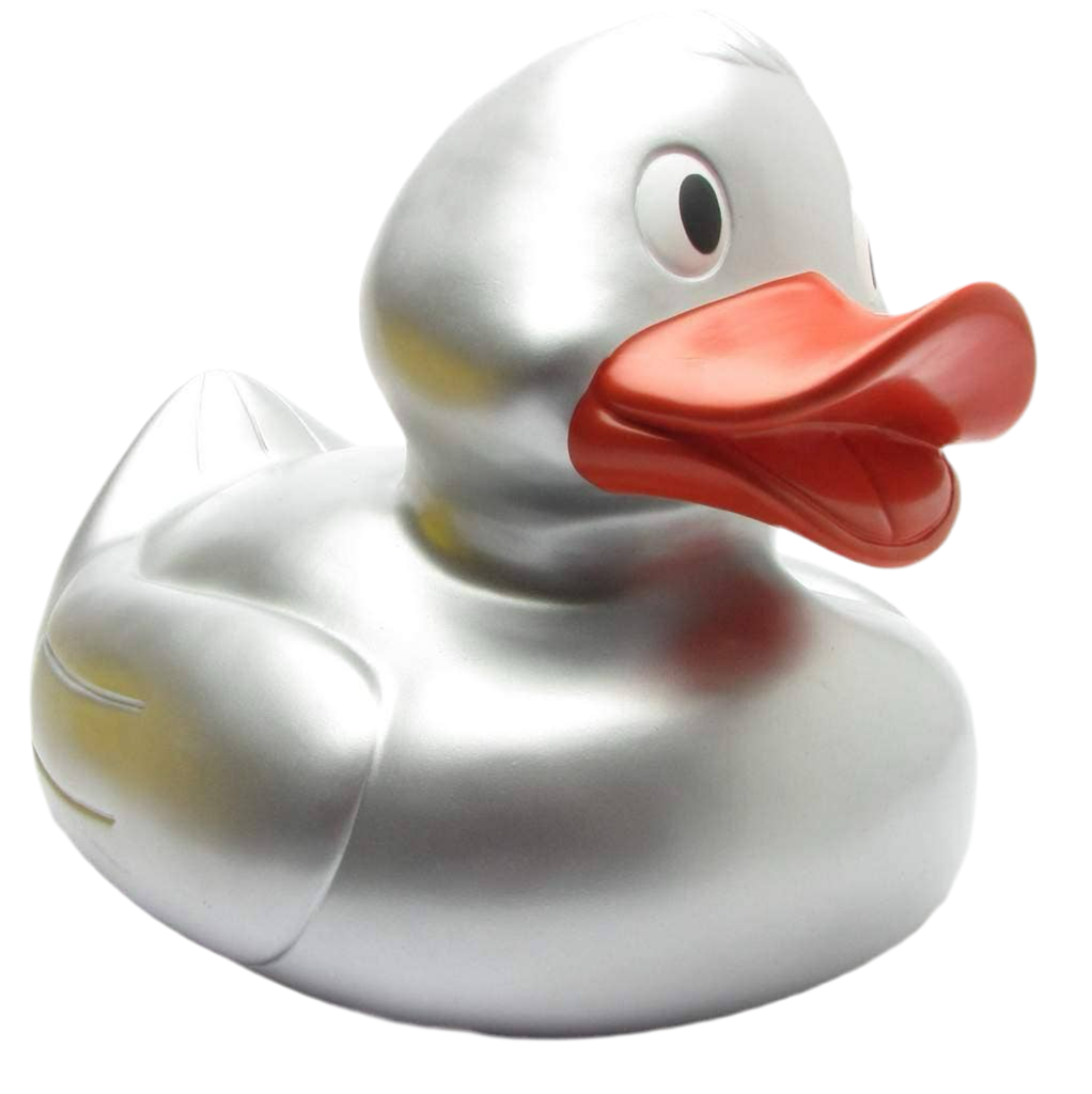 XXL Silver Duck