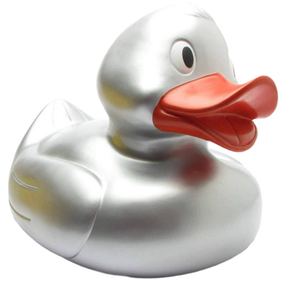 XXL Silver Duck