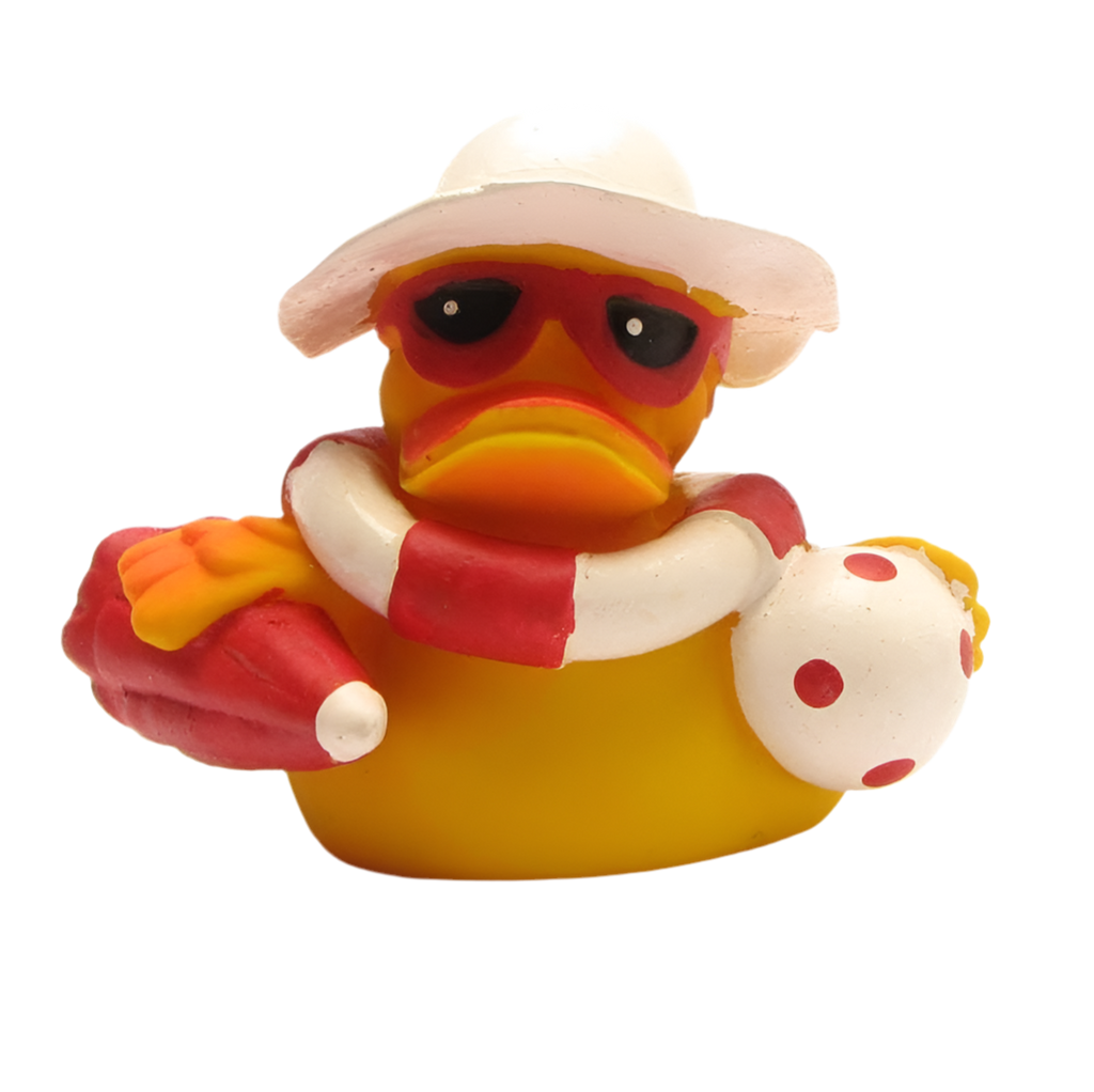 Ente am Strand