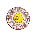 Gelbe Entennadel "Bad Bitch Club"