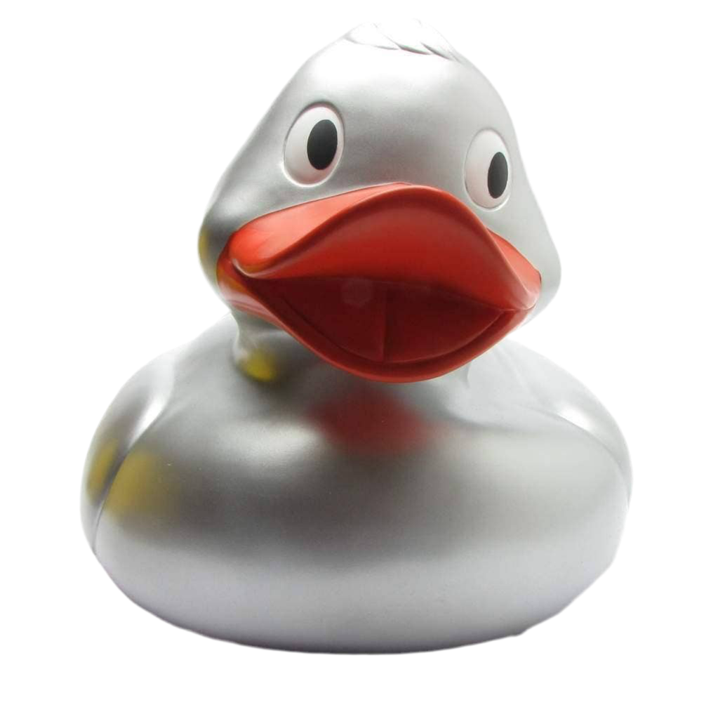 XXL Silver Duck