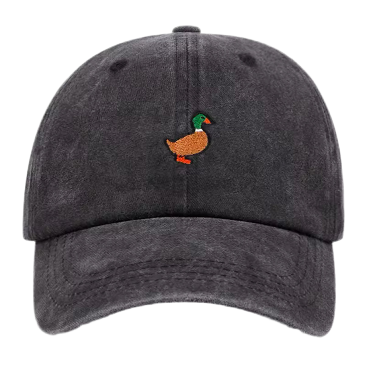 Embroidered Mallard Duck Cap