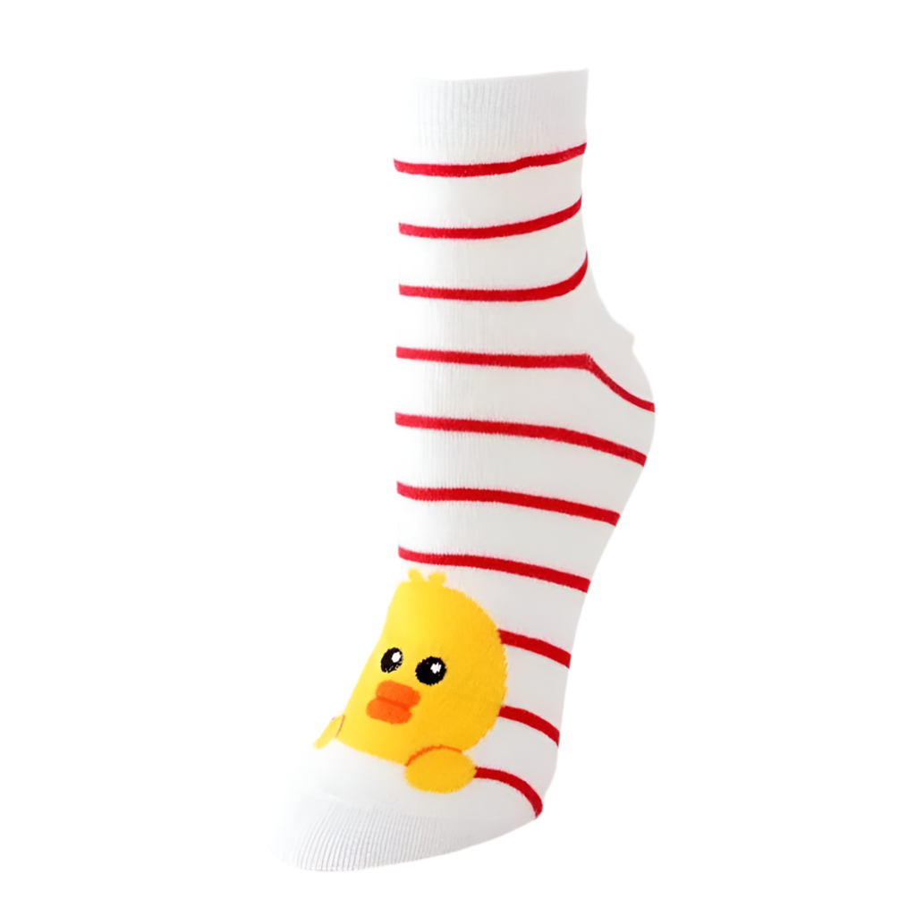 Striped Duck Socks