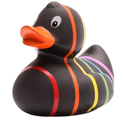 Canard Classique Arc-en-ciel Noir