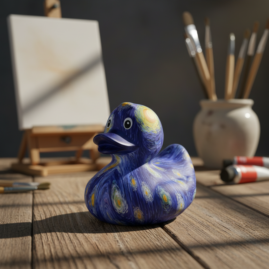 Ente Sternennacht Vincent van Gogh