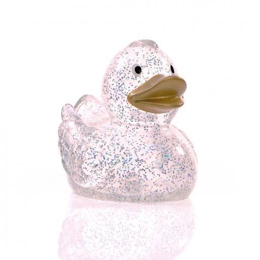 Gold sequin duck