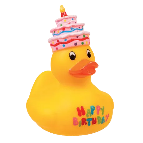 Geburtstag gelbe Ente