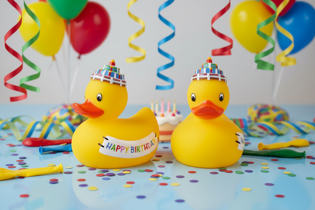 Birthday duck