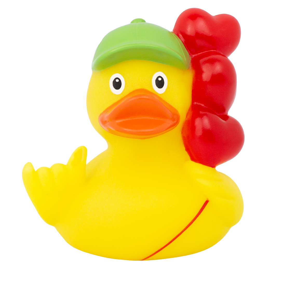 Canard Ballons Cœurs Lilalu