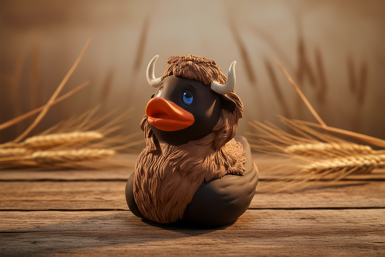 Bison-Ente