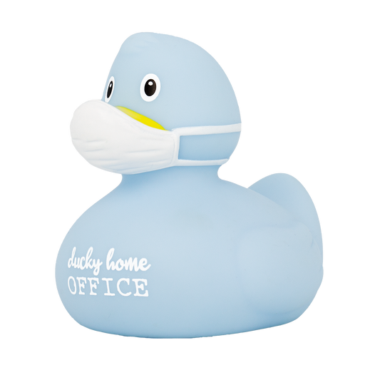 Ente Coronablau "Ducky Home Office"