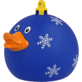 Canard Bleu Boule de Noël Lilalu - Canard de Bain