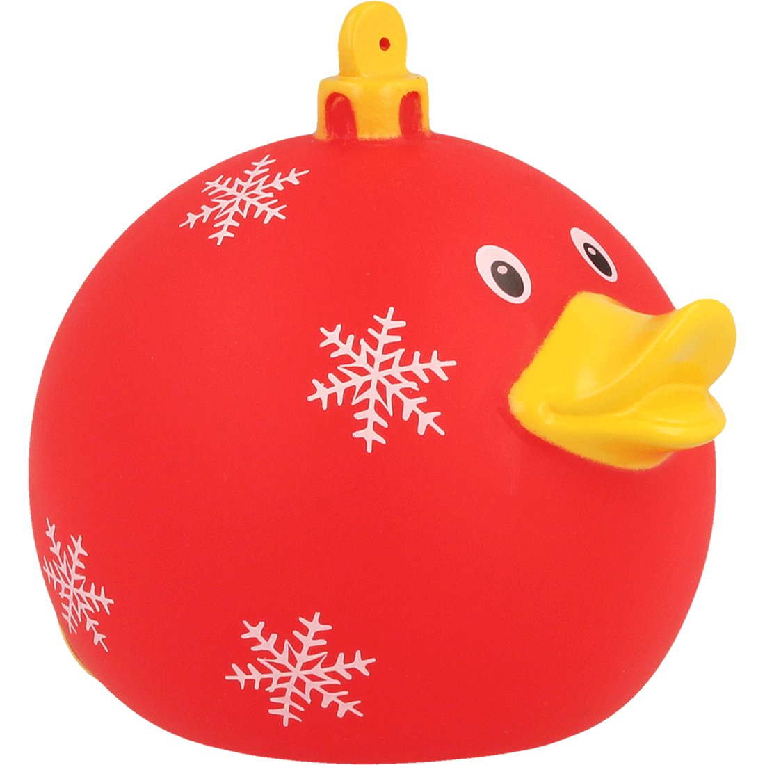 Rote Enten-Weihnachtskugel