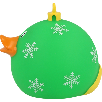 Grüne Enten-Weihnachtskugel