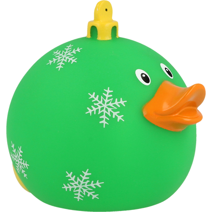 Grüne Enten-Weihnachtskugel