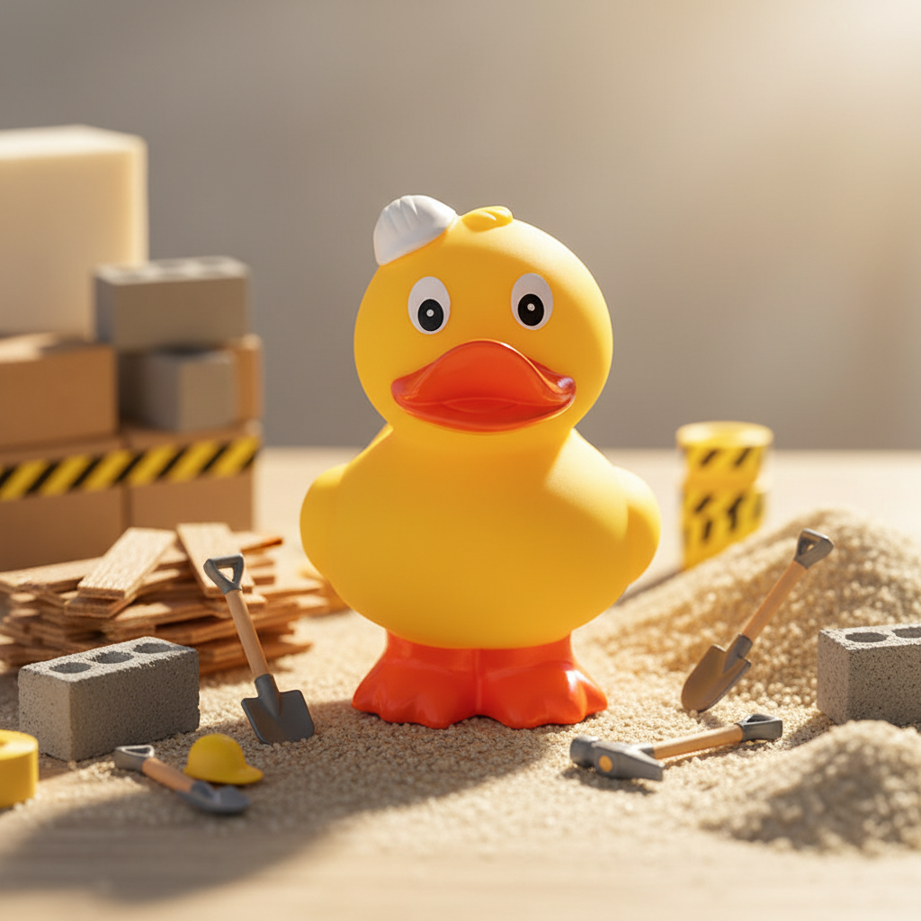 Canard Ouvrier Debout